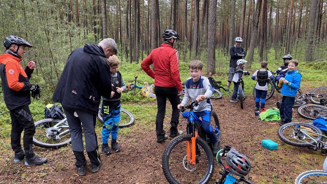 Youngsters Mountainbike Ausfahrt